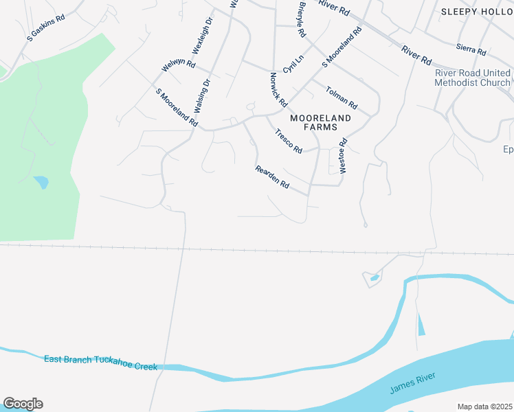 map of restaurants, bars, coffee shops, grocery stores, and more near 8699 Butterfield Avenue in Richmond