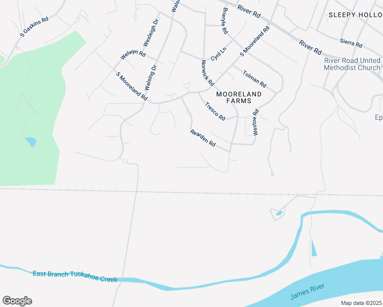map of restaurants, bars, coffee shops, grocery stores, and more near 8697 Butterfield Avenue in Richmond