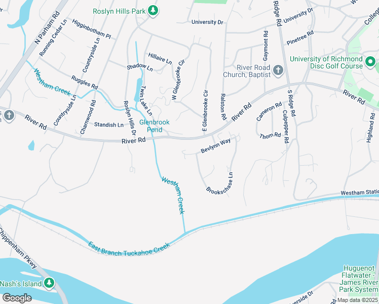 map of restaurants, bars, coffee shops, grocery stores, and more near 8304 Paigley Place in Henrico