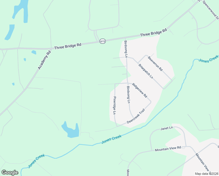 map of restaurants, bars, coffee shops, grocery stores, and more near 2738 Ridgeview Road in Powhatan