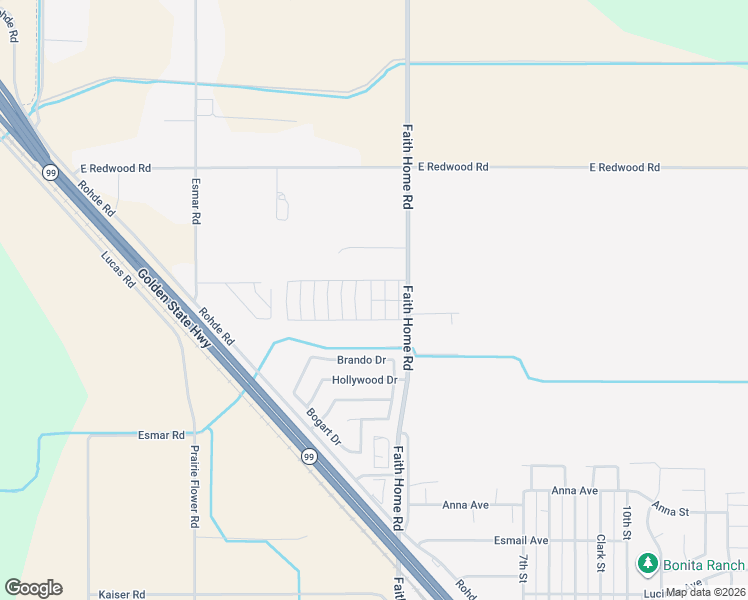 map of restaurants, bars, coffee shops, grocery stores, and more near 4837 Faith Home Road in Ceres