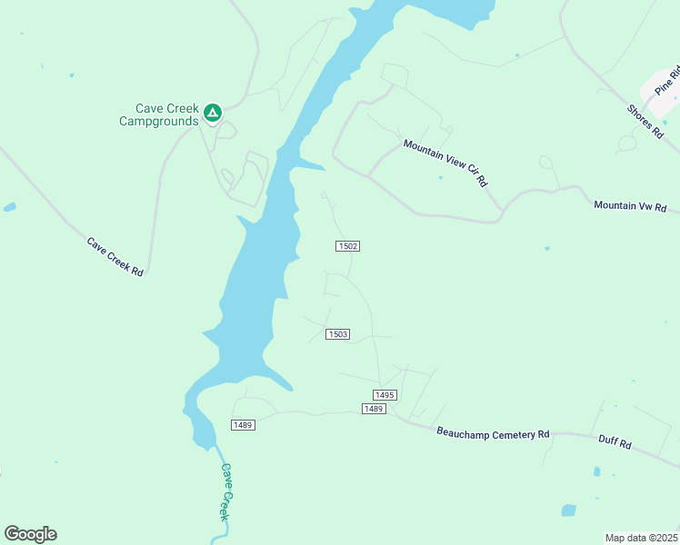 map of restaurants, bars, coffee shops, grocery stores, and more near 1 Seek and Find Path in Falls of Rough