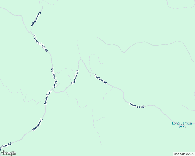 map of restaurants, bars, coffee shops, grocery stores, and more near 5753 Sherlock Road in Mariposa