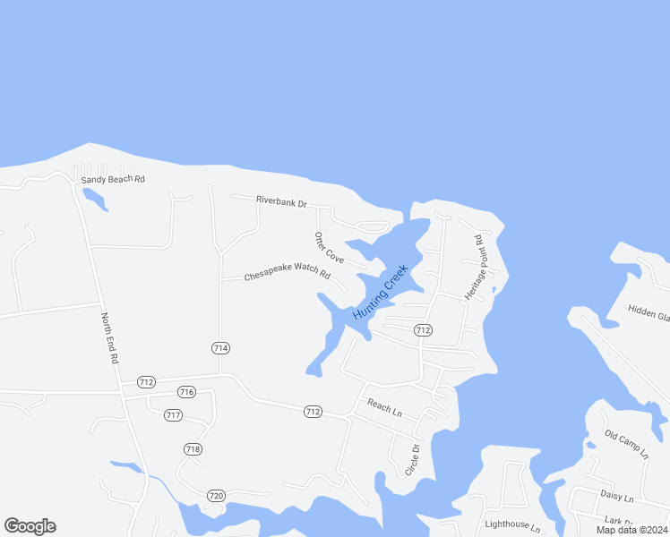map of restaurants, bars, coffee shops, grocery stores, and more near 271 Chesapeake Watch Road in Deltaville