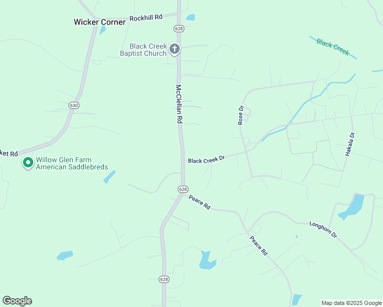 map of restaurants, bars, coffee shops, grocery stores, and more near 6200 McClellan Road in Mechanicsville