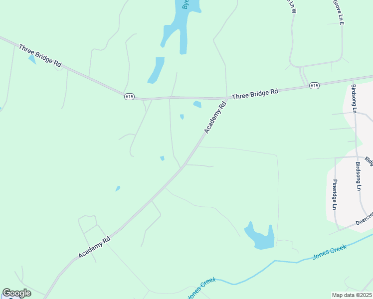 map of restaurants, bars, coffee shops, grocery stores, and more near 2701 Academy Road in Powhatan