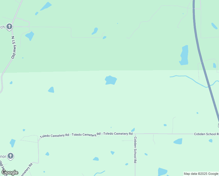 map of restaurants, bars, coffee shops, grocery stores, and more near 1055 Toledo Cemetery Road in Cobden