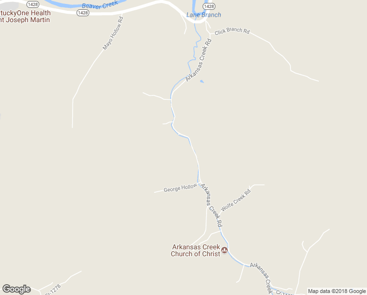 map of restaurants, bars, coffee shops, grocery stores, and more near 722 Arkansas Creek Road in Martin