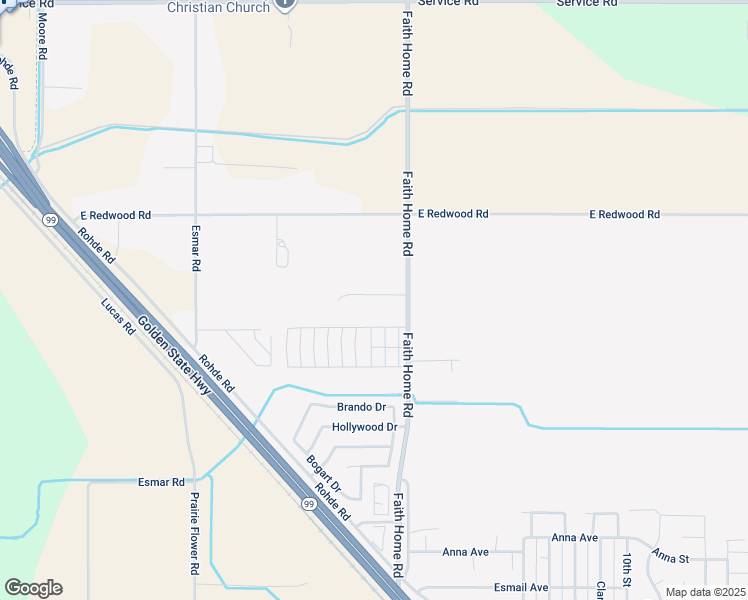 map of restaurants, bars, coffee shops, grocery stores, and more near 4719 Faith Home Road in Ceres