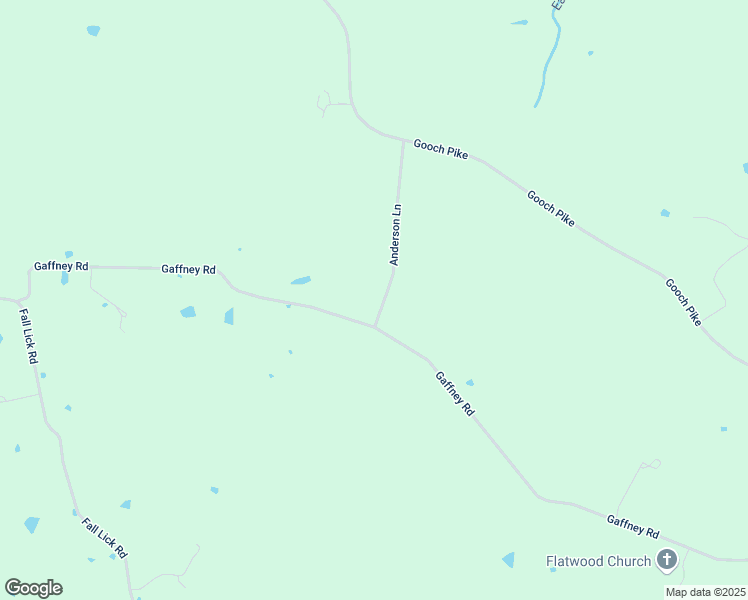 map of restaurants, bars, coffee shops, grocery stores, and more near 334 Anderson Lane in Paint Lick