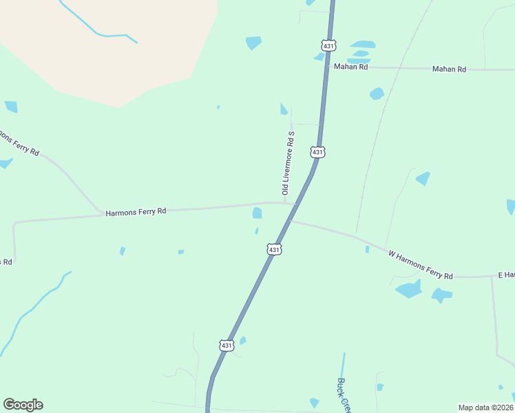 map of restaurants, bars, coffee shops, grocery stores, and more near 533 Harmons Ferry Road in Calhoun