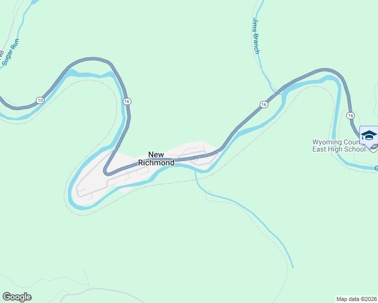 map of restaurants, bars, coffee shops, grocery stores, and more near in New Richmond