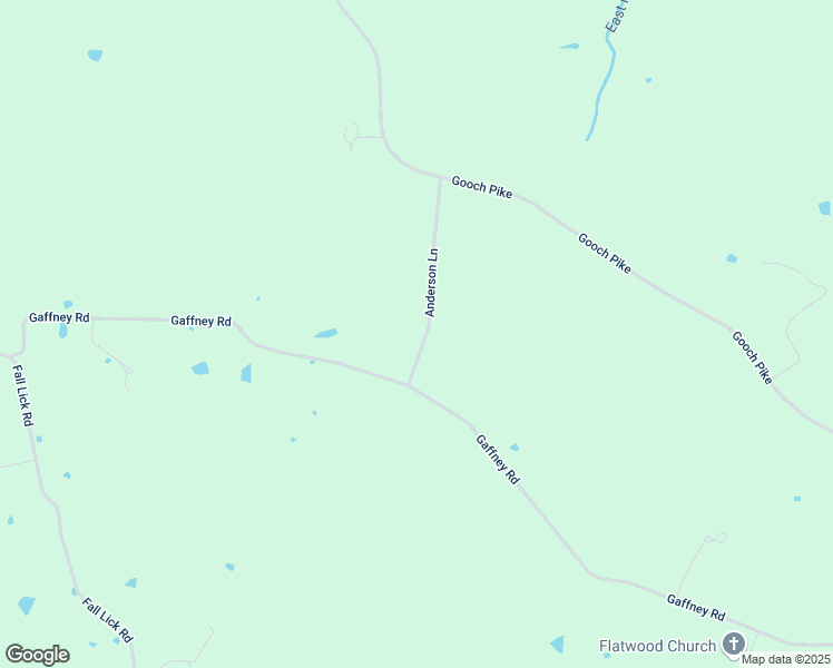 map of restaurants, bars, coffee shops, grocery stores, and more near 334 Anderson Lane in Paint Lick