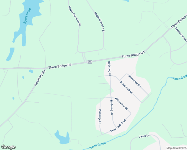map of restaurants, bars, coffee shops, grocery stores, and more near 2759 Birdsong Lane in Powhatan