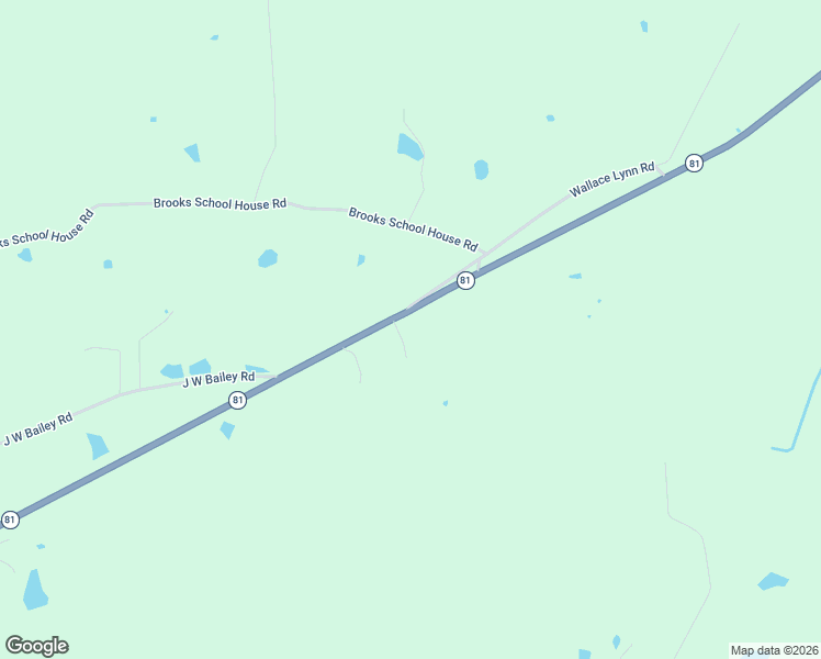 map of restaurants, bars, coffee shops, grocery stores, and more near 2888-2968 State Highway 81 in Calhoun