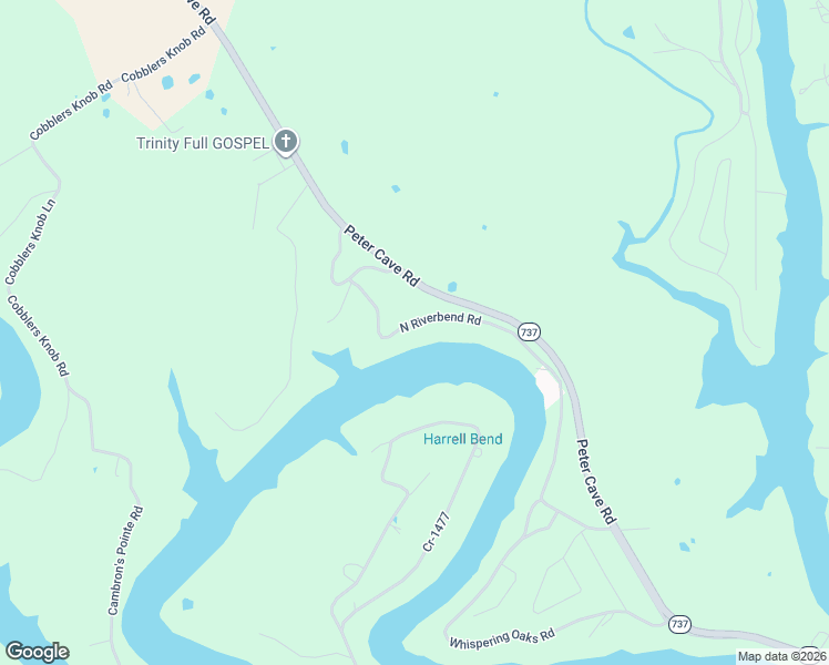 map of restaurants, bars, coffee shops, grocery stores, and more near River Bend Road in Leitchfield