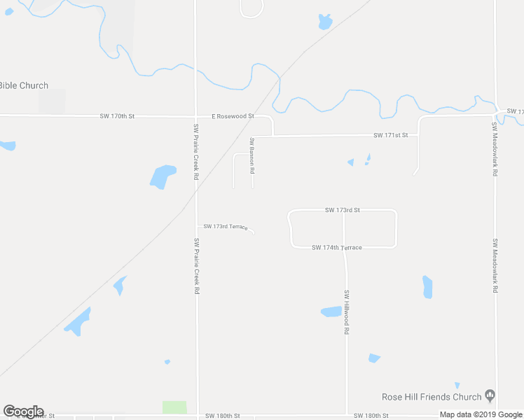 map of restaurants, bars, coffee shops, grocery stores, and more near 14816 Southwest 173rd Terrace in Rose Hill