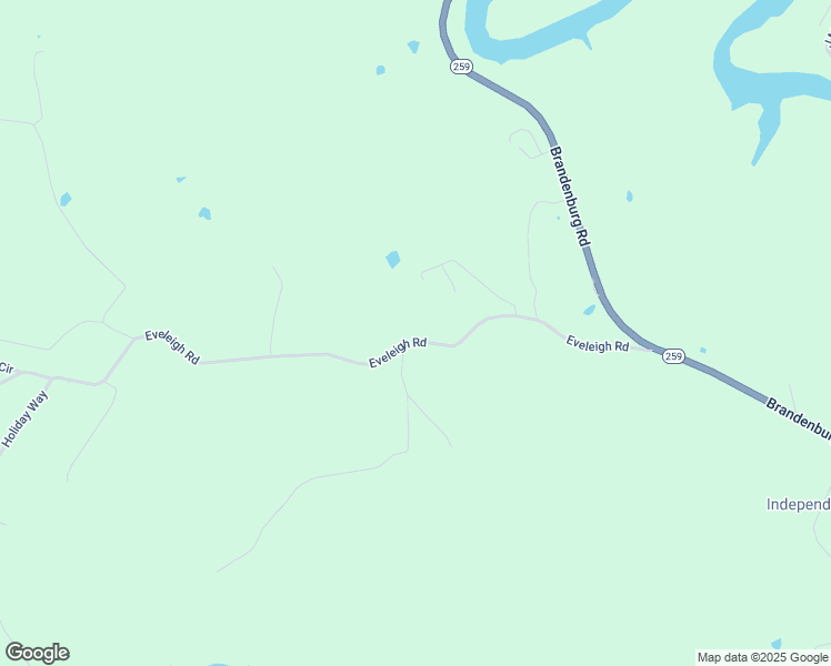 map of restaurants, bars, coffee shops, grocery stores, and more near 564 Eveleigh Road in Leitchfield