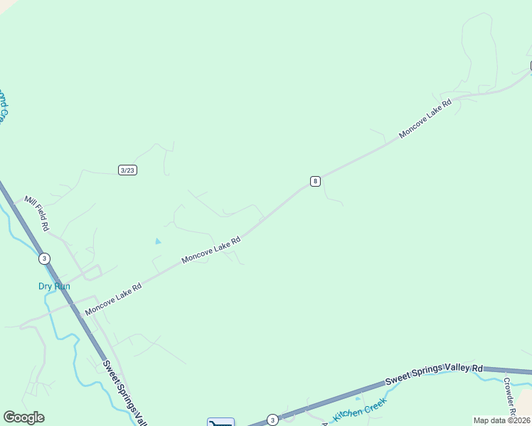 map of restaurants, bars, coffee shops, grocery stores, and more near 705 Moncove Lake Road in Gap Mills