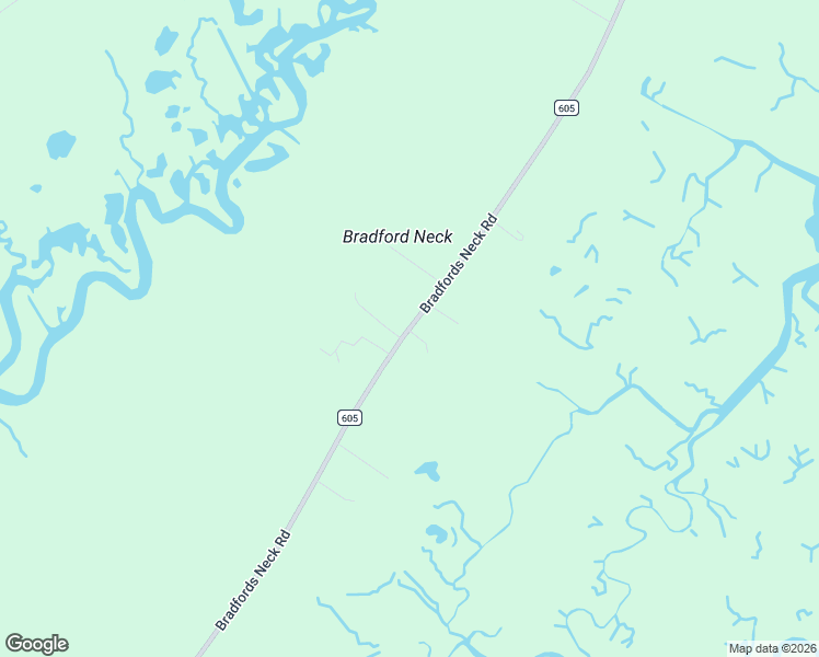 map of restaurants, bars, coffee shops, grocery stores, and more near 34247 Bradfords Neck Road in Quinby