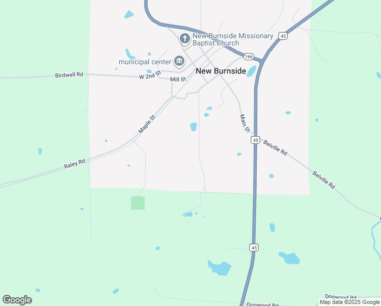 map of restaurants, bars, coffee shops, grocery stores, and more near in New Burnside