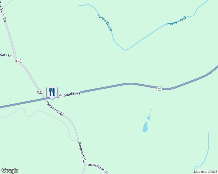 map of restaurants, bars, coffee shops, grocery stores, and more near 5012 Richmond Highway in Gladstone