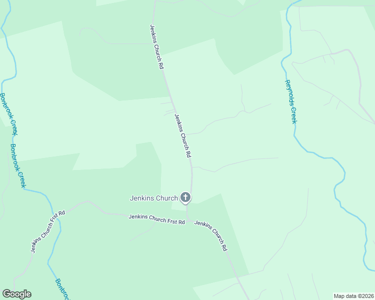 map of restaurants, bars, coffee shops, grocery stores, and more near 721 Jenkins Church Road in Cumberland