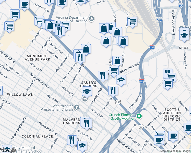 4200 West Broad Street, Richmond VA Walk Score