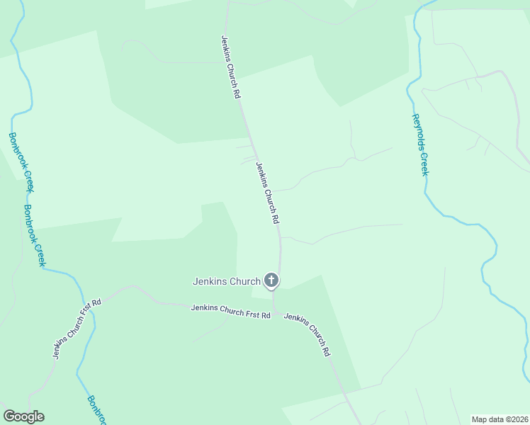 map of restaurants, bars, coffee shops, grocery stores, and more near 721 Jenkins Church Road in Cumberland