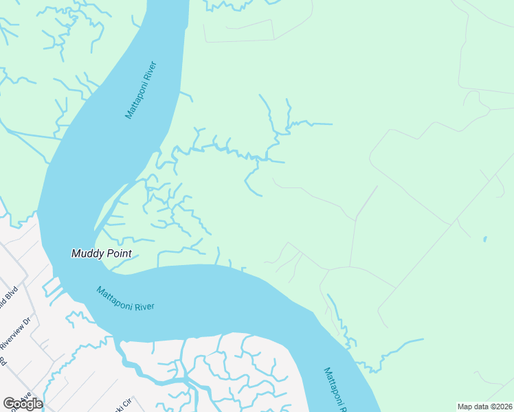 map of restaurants, bars, coffee shops, grocery stores, and more near 278 Goose Creek Road in Mattaponi