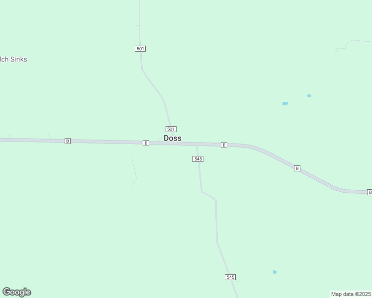 map of restaurants, bars, coffee shops, grocery stores, and more near County Road 545 in Salem