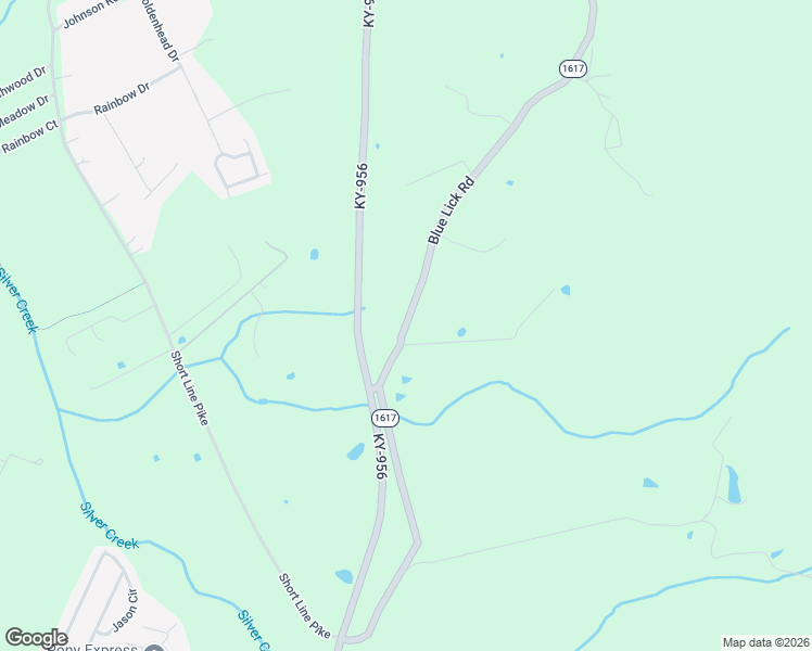 map of restaurants, bars, coffee shops, grocery stores, and more near State Highway 1617 in Berea