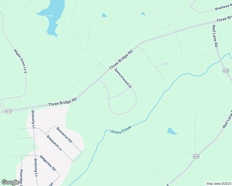 map of restaurants, bars, coffee shops, grocery stores, and more near 2846 Pleasantwood Road in Powhatan