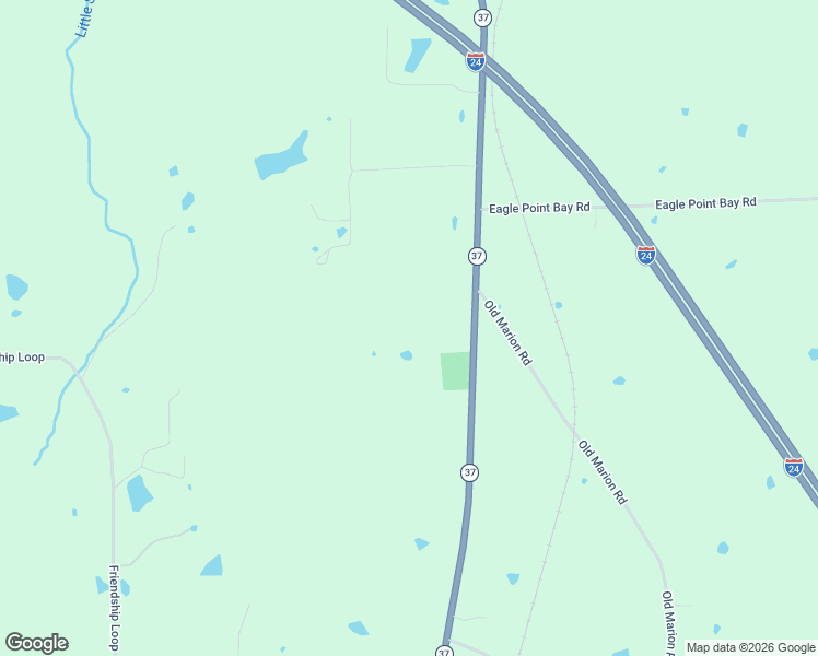 map of restaurants, bars, coffee shops, grocery stores, and more near in Goreville