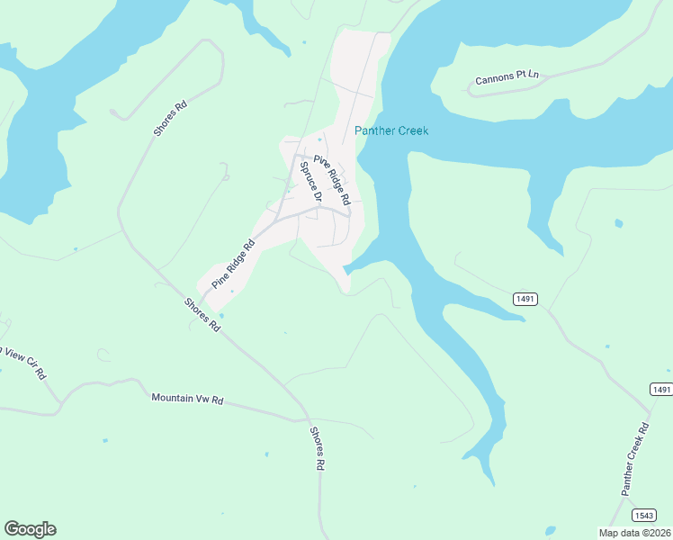 map of restaurants, bars, coffee shops, grocery stores, and more near 235 Rockledge Road in Vanzant