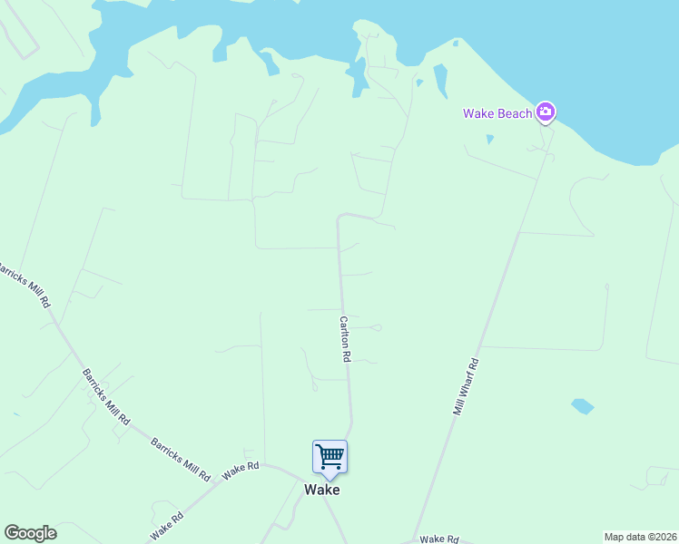 map of restaurants, bars, coffee shops, grocery stores, and more near 595 Carlton Road in Wake