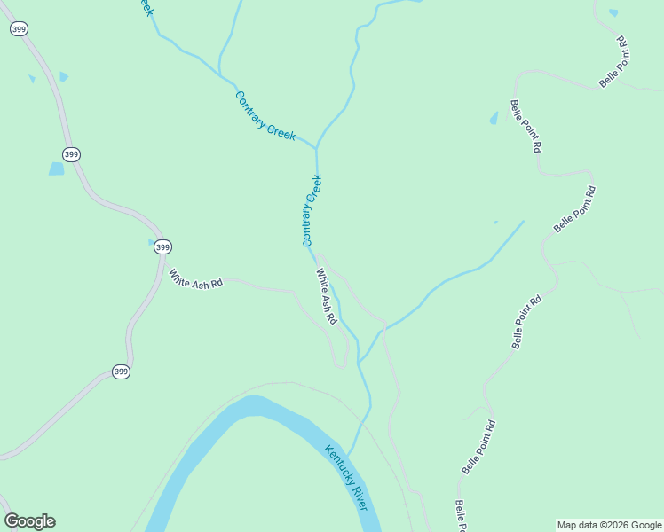 map of restaurants, bars, coffee shops, grocery stores, and more near 2183 Belle Point Road in Beattyville