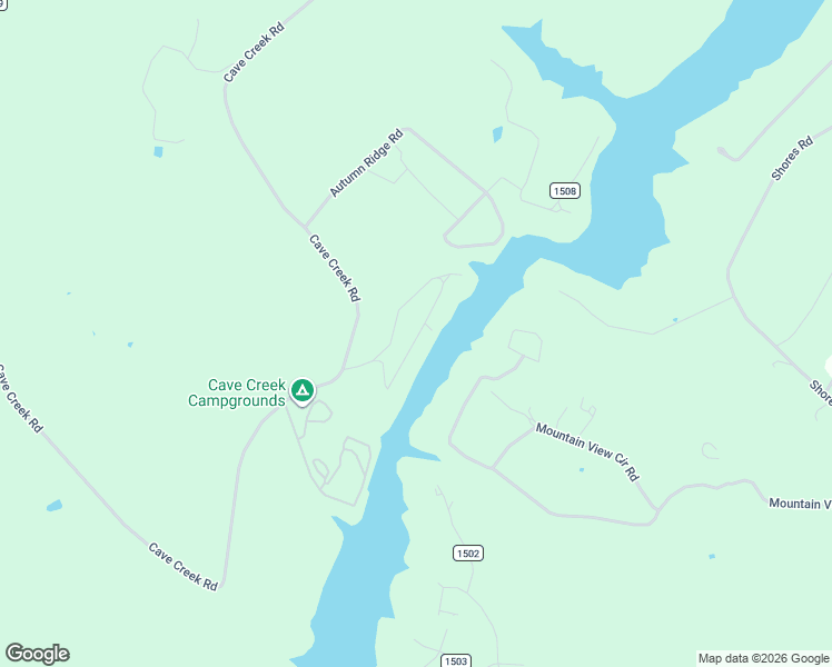 map of restaurants, bars, coffee shops, grocery stores, and more near Cr-1520 in Grayson