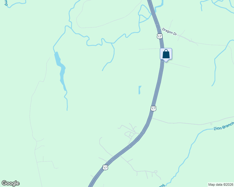 map of restaurants, bars, coffee shops, grocery stores, and more near 15354 George Washington Memorial Highway in Saluda