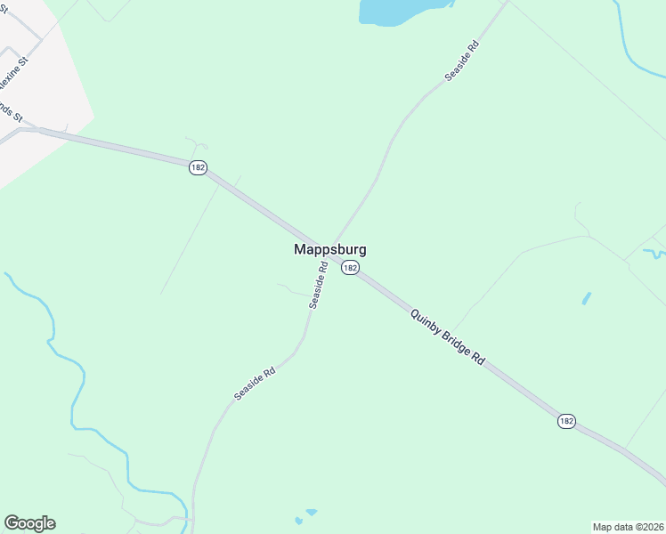 map of restaurants, bars, coffee shops, grocery stores, and more near 34065 Seaside Road in Painter