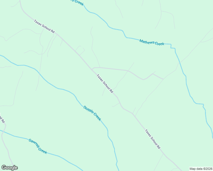 map of restaurants, bars, coffee shops, grocery stores, and more near Texas School Road in Wingina