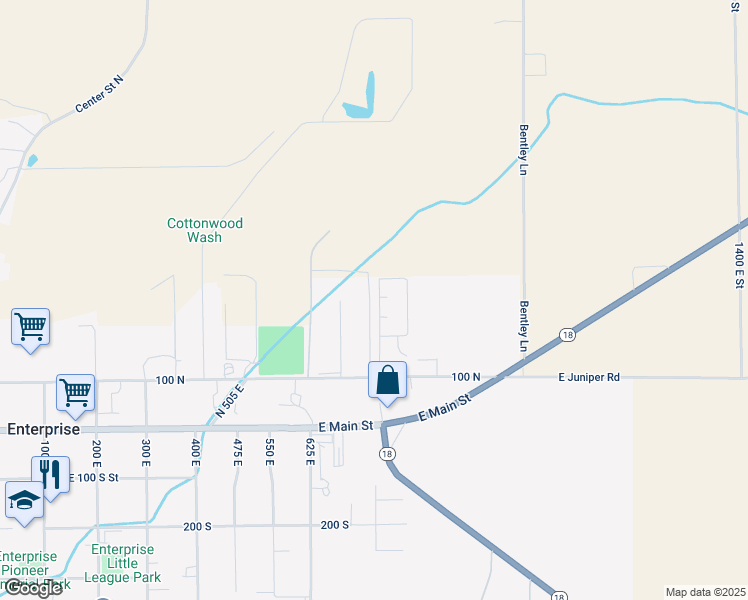 map of restaurants, bars, coffee shops, grocery stores, and more near 82 Pheasant Court in Pine Valley