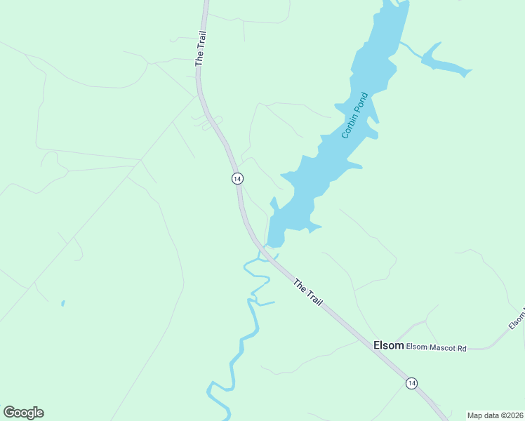 map of restaurants, bars, coffee shops, grocery stores, and more near Corbin Mill Pond Road in King and Queen County