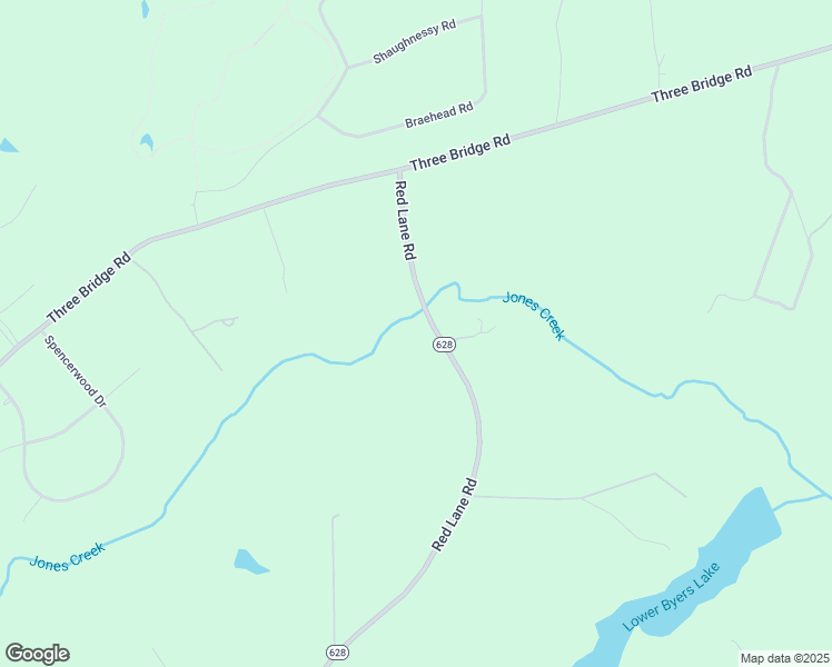 map of restaurants, bars, coffee shops, grocery stores, and more near 2851 Red Lane Road in Powhatan
