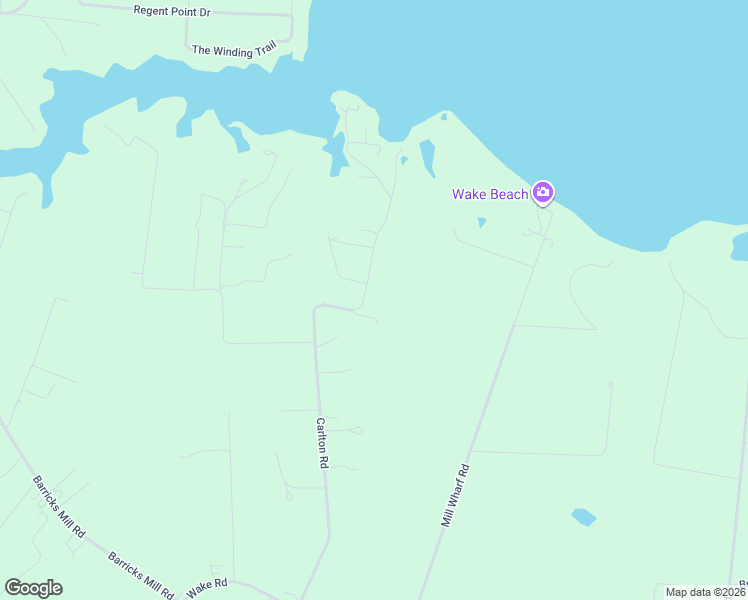 map of restaurants, bars, coffee shops, grocery stores, and more near 870 Carlton Road in Wake