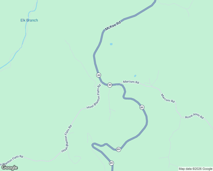 map of restaurants, bars, coffee shops, grocery stores, and more near 5370 Kentucky 89 in McKee
