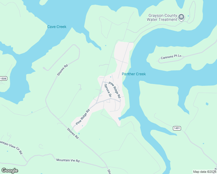 map of restaurants, bars, coffee shops, grocery stores, and more near Concord Point Road in Falls of Rough