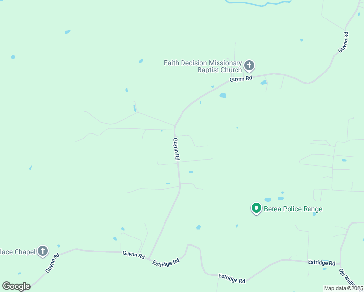 map of restaurants, bars, coffee shops, grocery stores, and more near 1930 Guynn Road in Paint Lick