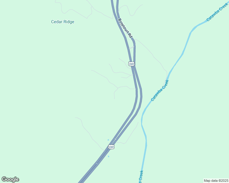 map of restaurants, bars, coffee shops, grocery stores, and more near 281 Santana Estates Road in Fincastle