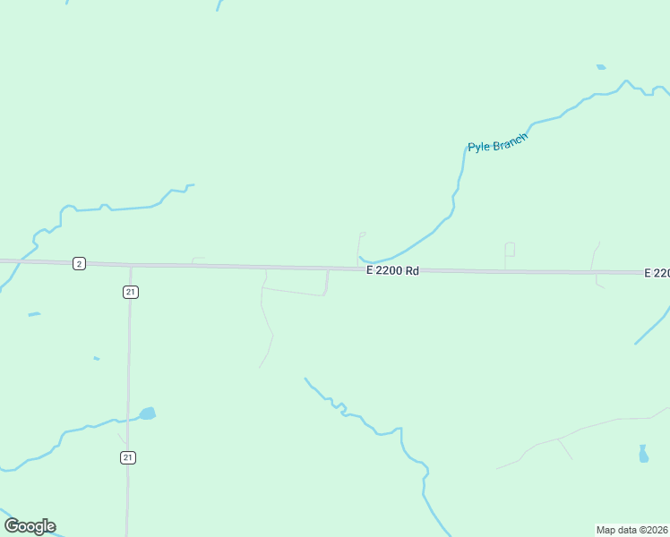 map of restaurants, bars, coffee shops, grocery stores, and more near 2679 East 2200 Road in Jerico Springs